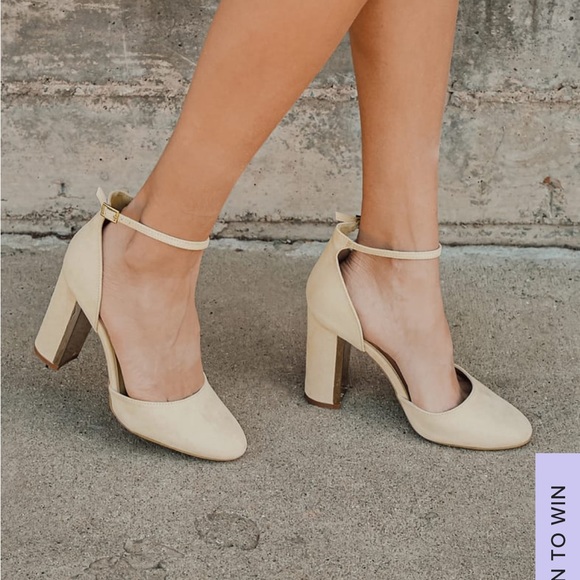 Lulus Shoes Lulus Closed Toed Heel Poshmark
